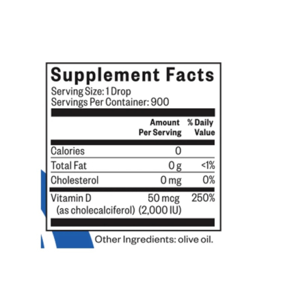 Vitamin D3 Drops 2000IU 30ml - Seeking Health [1]