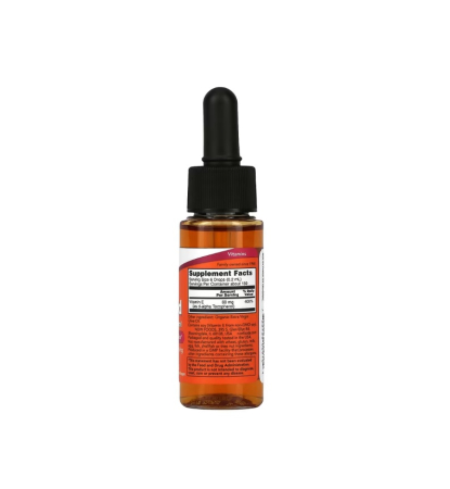 Vitamin E Liquid 60mg (90 IU) 30ml - NOW Foods [1]