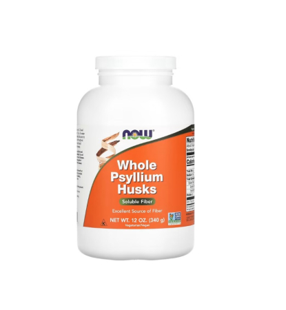 Producatori - Whole Psyllium Husks 340g - NOW Foods