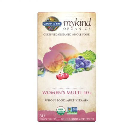 Suplimente Pentru: - Women's Multi 40+ Whole Food Multivitamin 60 Vegan Tablets - Garden of Life
