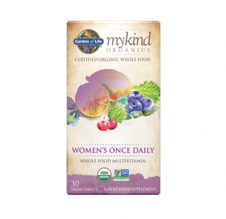 Pentru Femei - Women's Once Daily mykind Organics 30 Tablete - Garden Of Life