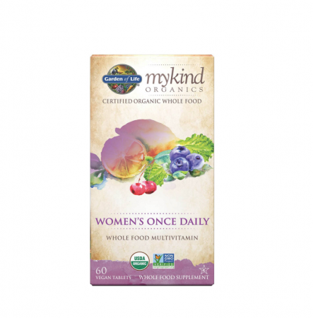 Suplimente Pentru: - Women's Once Daily MyKind Organics 60 Tablete - Garden of Life