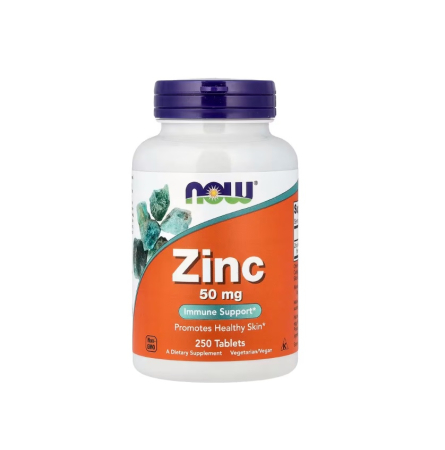 NOW Foods - Zinc 50mg 250 tablete - NOW Foods