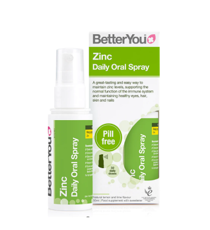 Imunitate - Zinc Daily Oral Spray 10mg 50ml - BetterYou