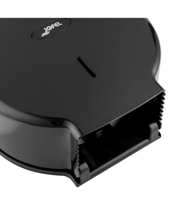 Dispenser rola hartie igienica jumbo, negru ABS, Jofel [2]