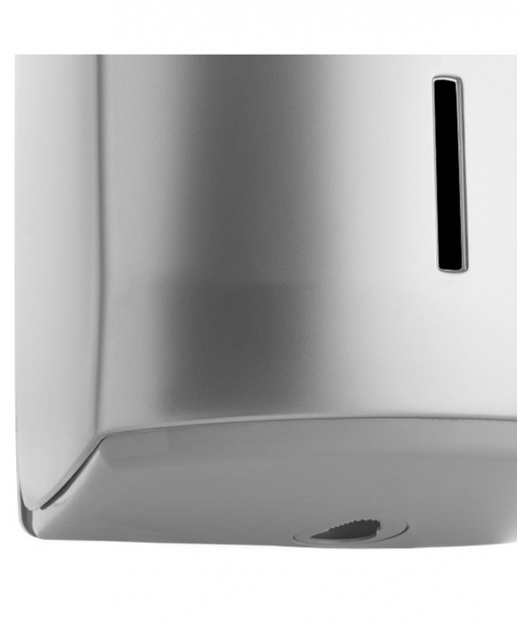 Dispenser rola prosop, argintiu ABS, Clar Systems [2]