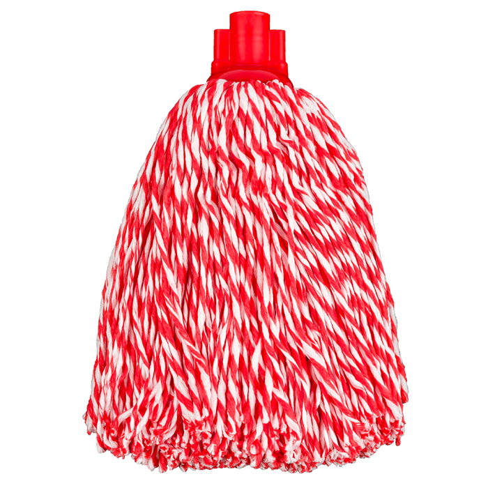 Mop microfibra rosu cu filet, Cisne, 150 g [2]