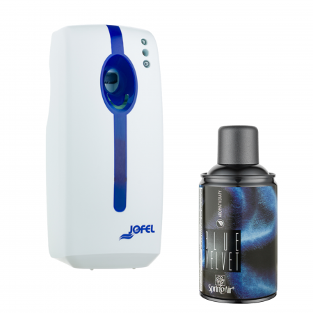 Odorizante pentru incaperi - Odorizant electronic cu rezerva Blue Velvet si baterii