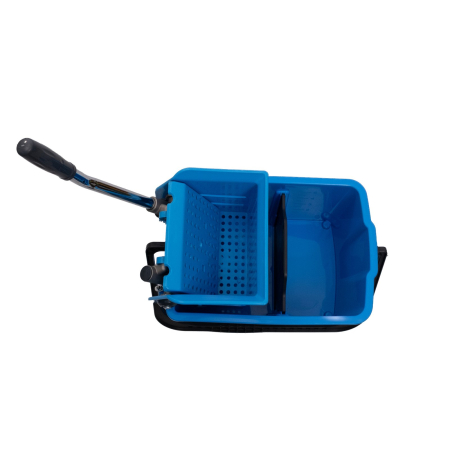 Carucior compact profesional pentru curatenie, albastru [2]