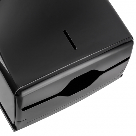 Dispenser prosoape pliate, plastic negru ABS, Jofel [1]