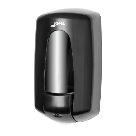 Dozatoare pentru sapun - Dozator pentru săpun lichid, plastic negru ABS, Jofel, reîncărcabil, 900 ml