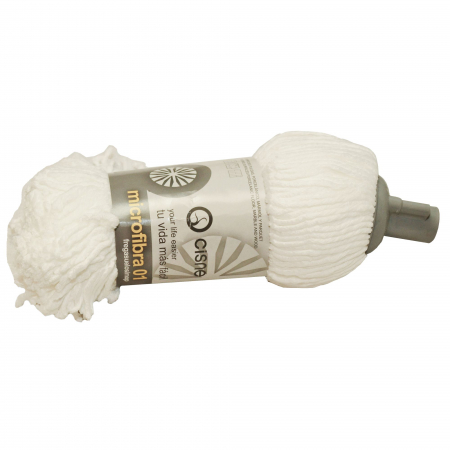 Mopuri profesionale - Mop microfibra cu filet, Cisne, 150 g