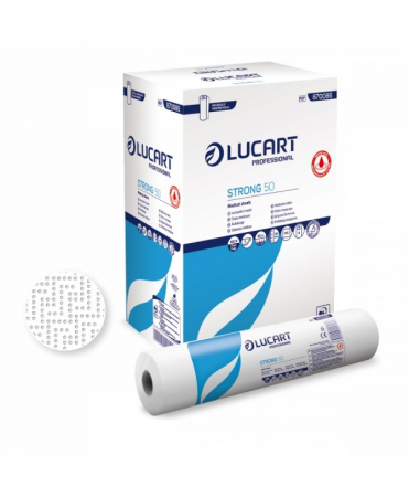 Consumabile din hartie - Rola hartie medicala, 50 cm x 50 m, Lucart