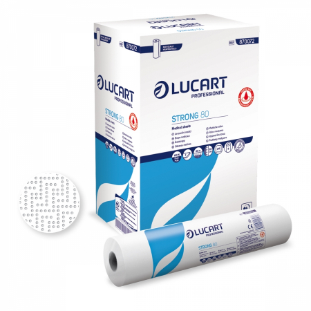Consumabile din hartie - Rola hartie medicala, 60 cm x 80 m, Lucart