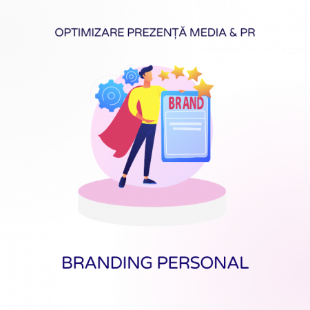 Optimizare prezență media & PR - Branding personal