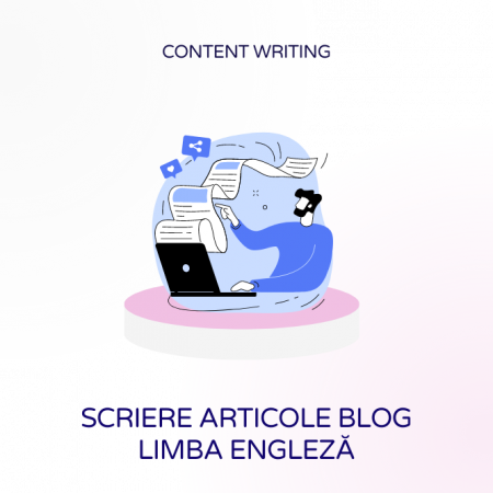 Servicii one-time - Creare articole de blog - limba engleză
