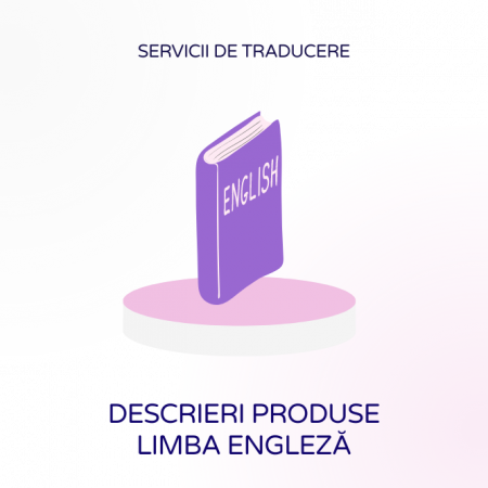 Servicii one-time - Creare descrieri de produs (limba engleză)
