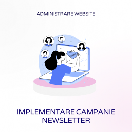 Email marketing - Implementare campanie newsletter