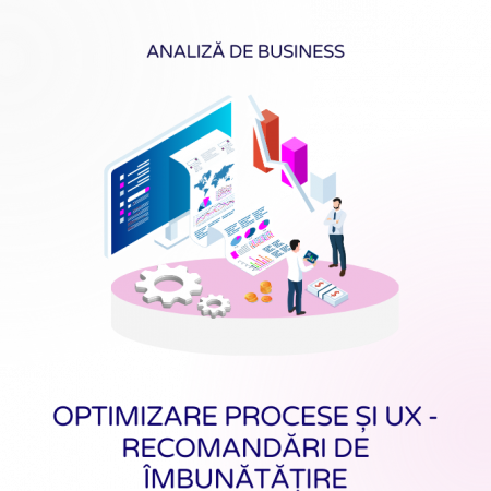 Consultanță - Optimizare procese și UX - analiză și raport recomandări de îmbunătățire
