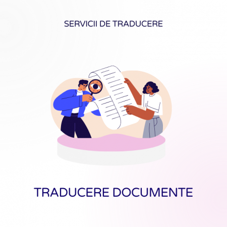 Servicii one-time - Traducere documente (limba engleză)