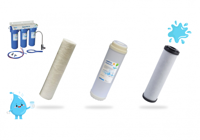 SISTEM ULTRA FILTRARE APA IN 3 TREPTE, VALROM PUR 3UF 10 [3]