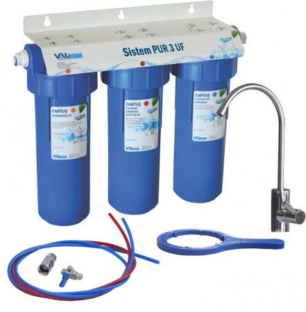 SISTEM ULTRA FILTRARE APA IN 3 TREPTE, VALROM PUR 3UF 10 [1]