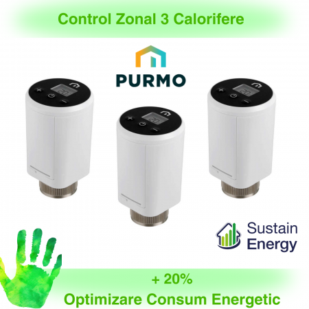 KIt Energie Termica - Unisenza Plus Cap termostatic electronic (ETH)