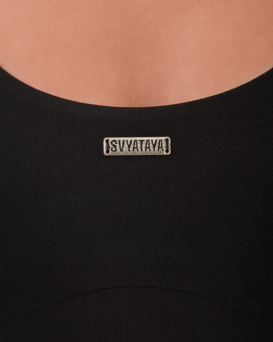 Body cu textură reliefată, negru [4]