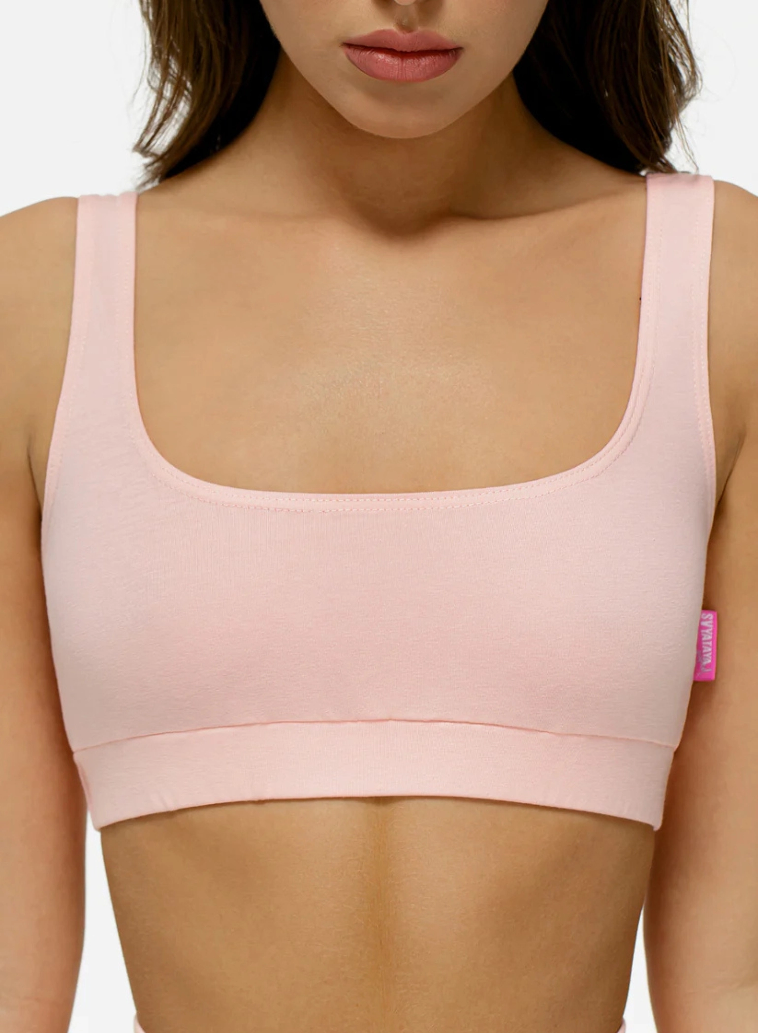Lenjerie intima cu talie inalta, bubblegum [4]