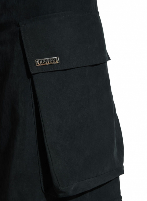 Pantaloni cargo, negri [4]