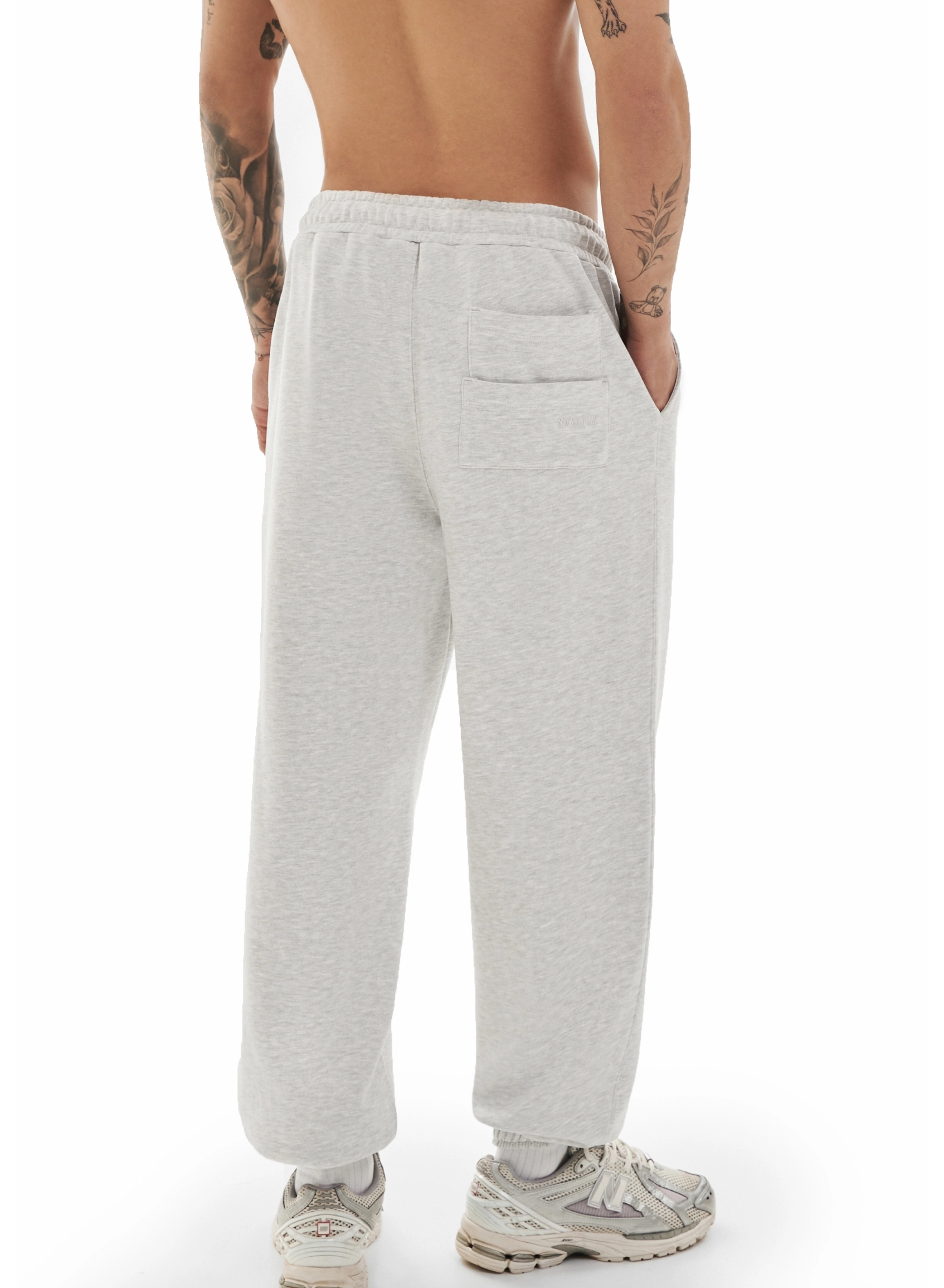 Pantaloni de jogger, melange lăptos [4]