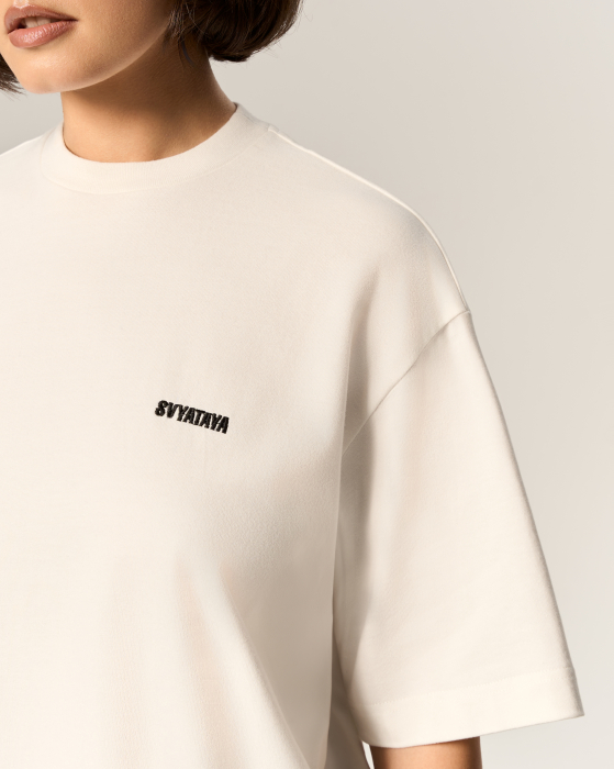 Tricou cu umeri accentuați, milky [4]