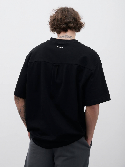 Tricou oversized Logo Svyatoy [4]