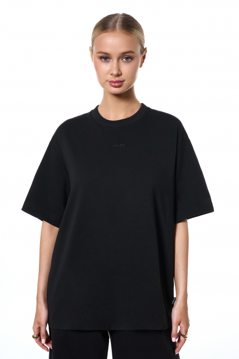 Tricou SVYATAYA semi-marit, negru [5]