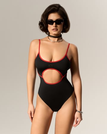BODY - Body cu detalii accentuate, negru