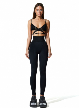 SPORT - Colanti cu croi decorativ, negri