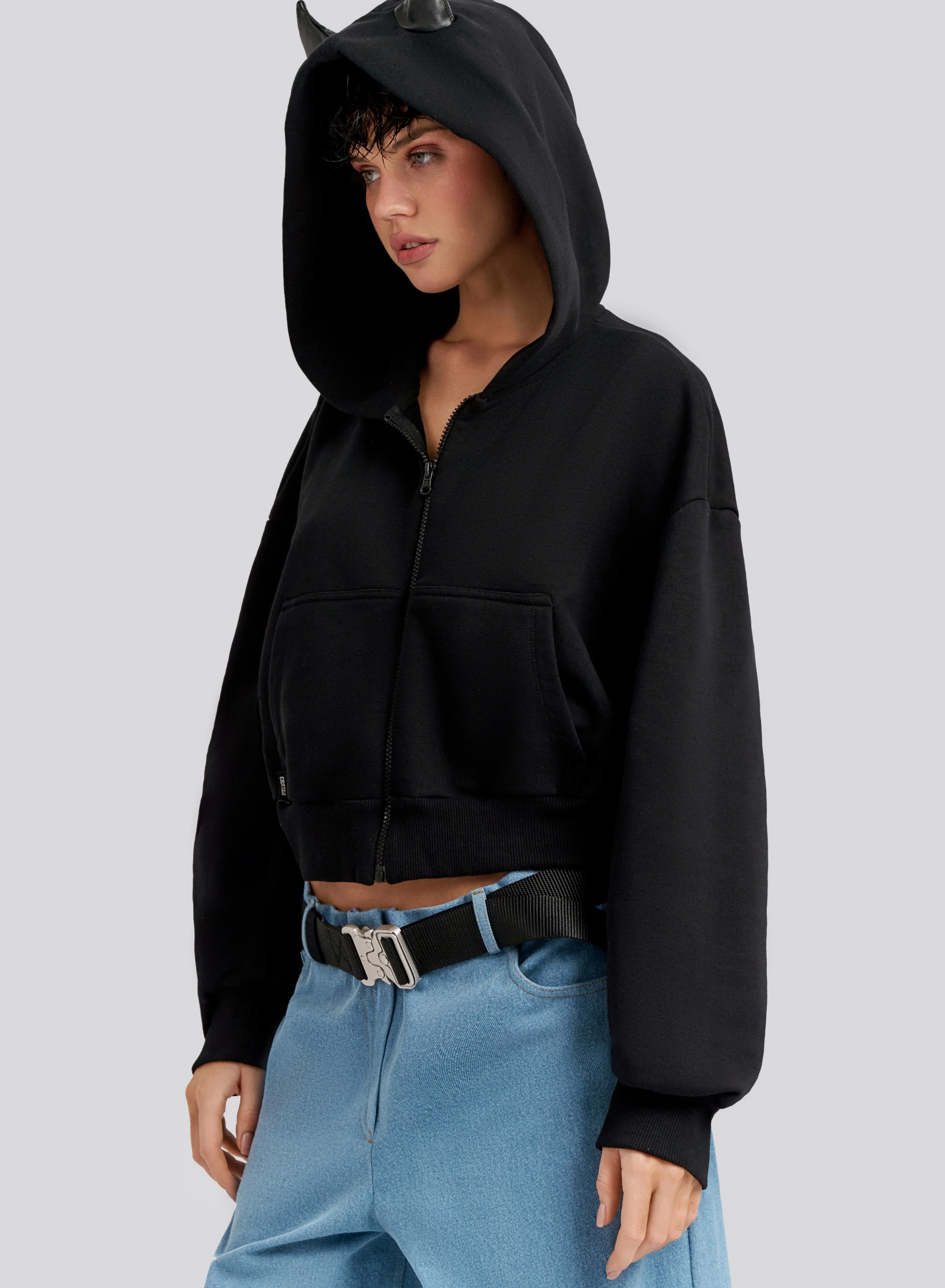 Hanorac - mic diavol, negru [4]