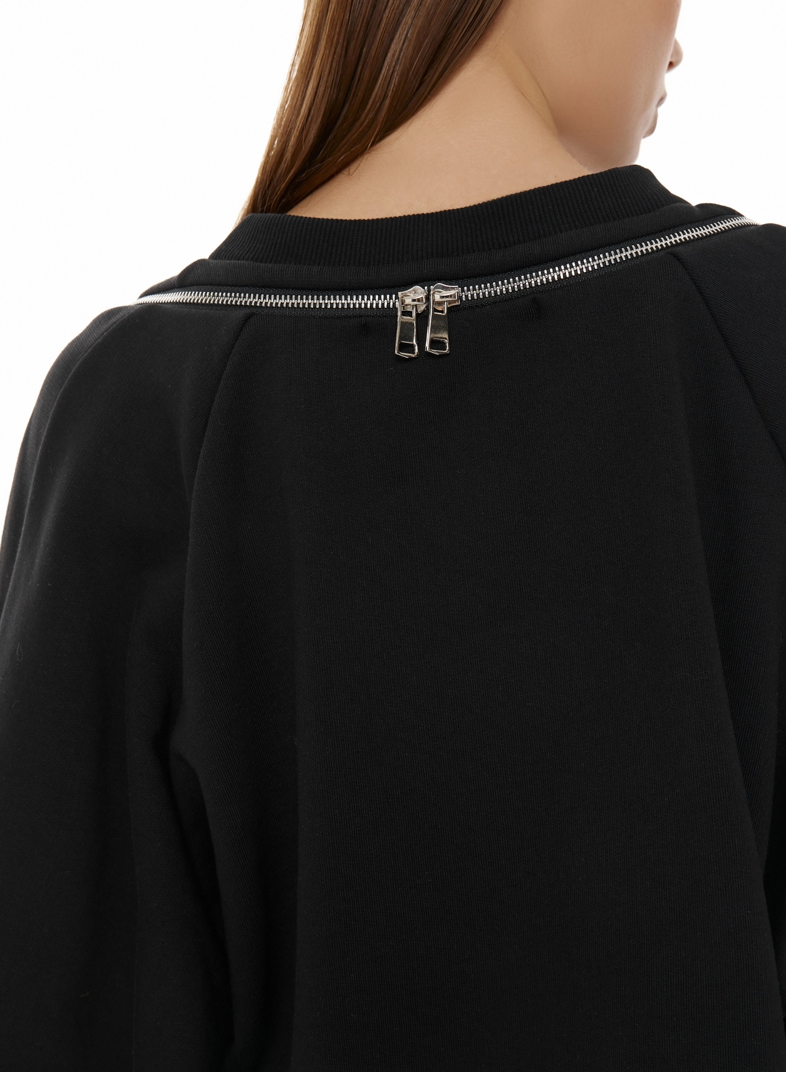 Hanorac transformabil,negru [3]