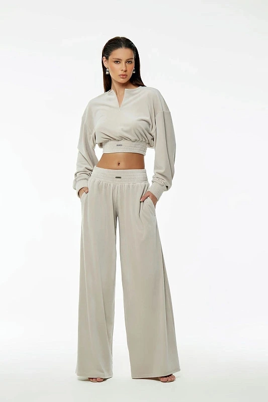 Hanorac velur, Bej [1]