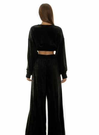 Hanorac velur, Negru [3]