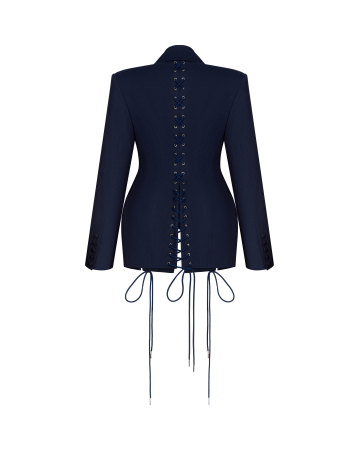 JACHETE - Jacheta cu croiala pe talie si snur