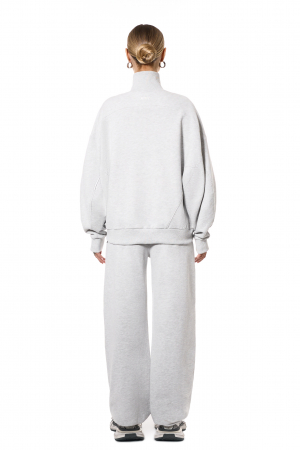 Joggeri cu elastic ingust, melanj milky [5]