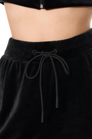 Pantaloni din velur SVYATAYA, negru [3]