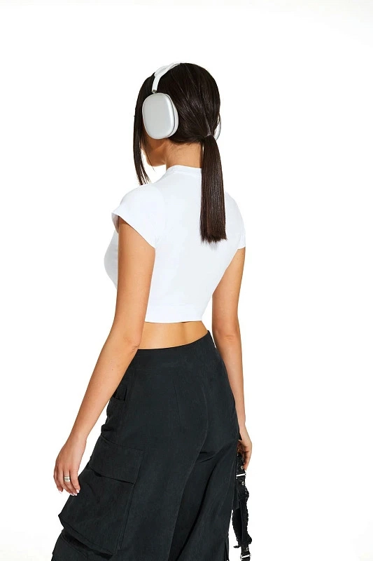 Tricou mini, ALB [3]