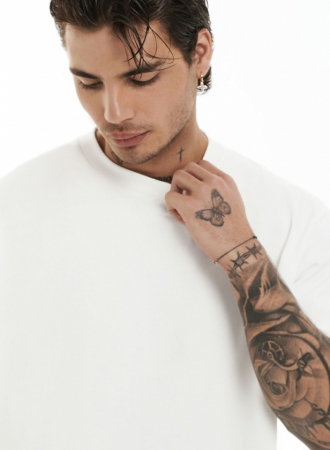 Tricou OVERSIZE SVYATOY, ALB [2]