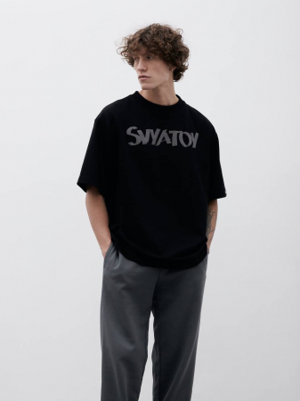 Tricou oversized Logo Svyatoy [1]