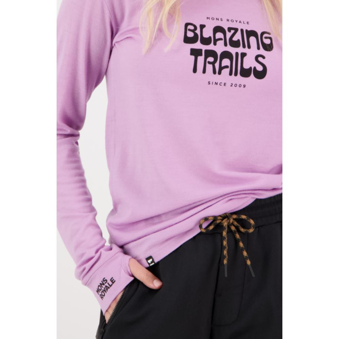 BLUZA MERINO MULTI-SPORT MONS ROYALE YOTEI ORCHID [3]