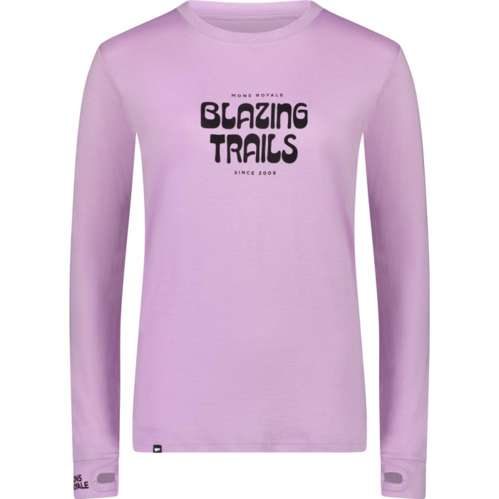 BLUZA MERINO MULTI-SPORT MONS ROYALE YOTEI ORCHID [1]