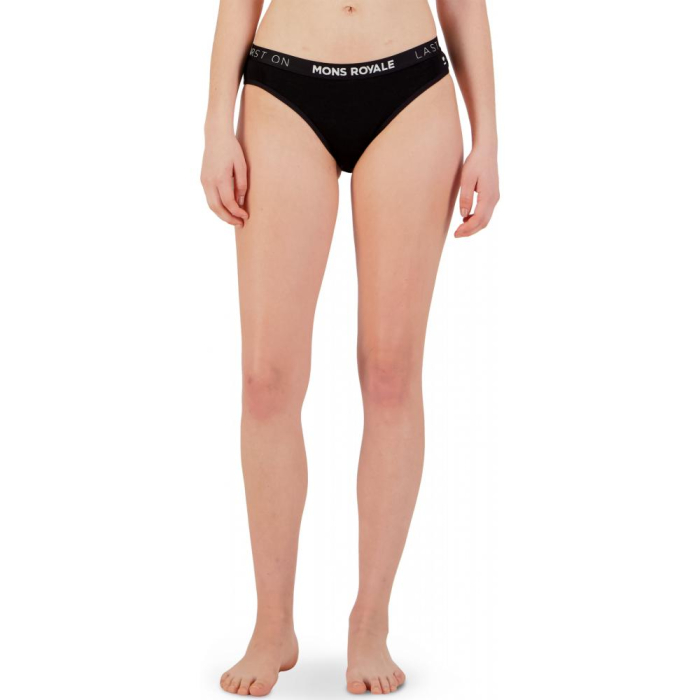 Boxeri merino Mons Royale Brief Black [2]