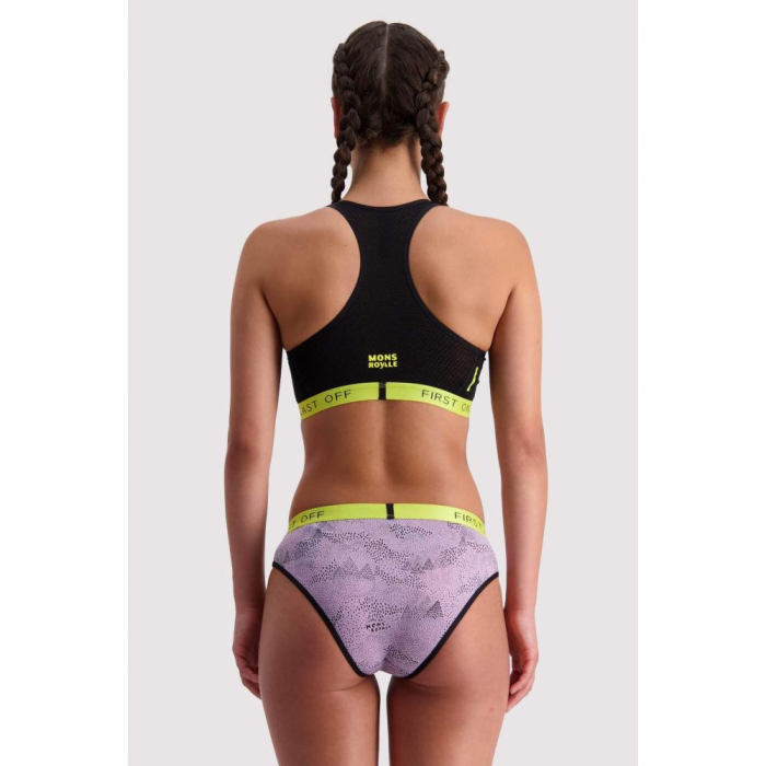Bustiera MONS ROYALE W SIERRA SPORTS BRA LILAC MICRO [3]